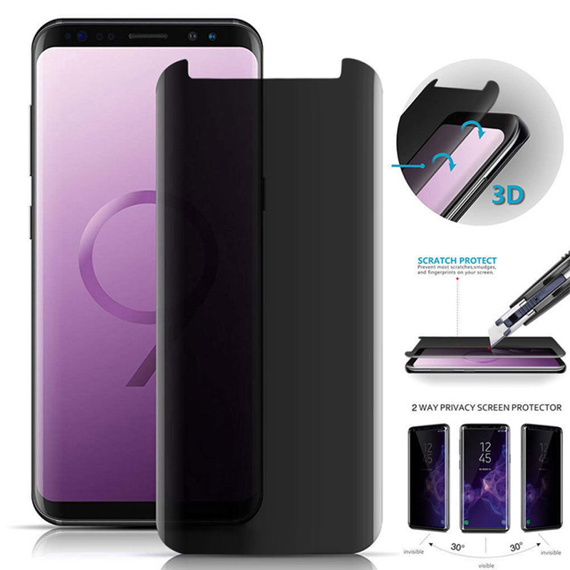 Curved Edge Screen - Case-Friendly Blickschutzfolie aus gehärtetem Glas für