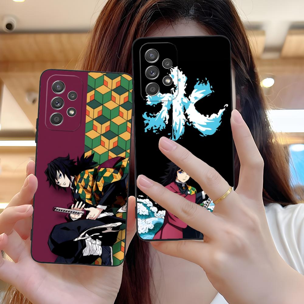 Samsung Galaxy A55 - Demon Slayer Giyu Tomioka Handyhülle für